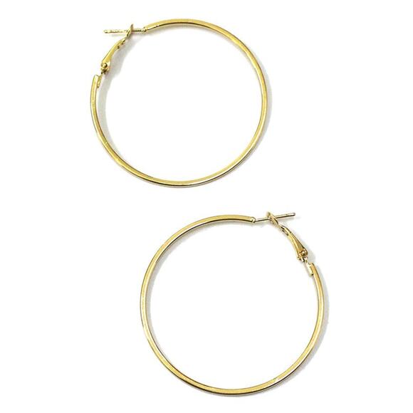 Curtis Hoops- Gold - Picture 1 of 1